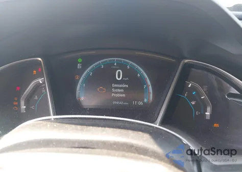 2017 Honda Civic Ex-T from USA, damaged, VIN 19XFC1F38HE011436